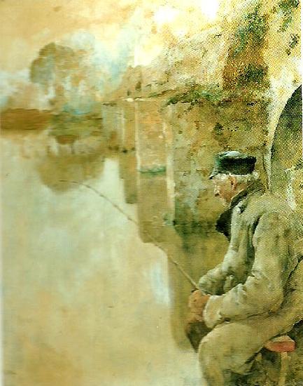 Carl Larsson fiskare fran grez -sur-loing china oil painting image